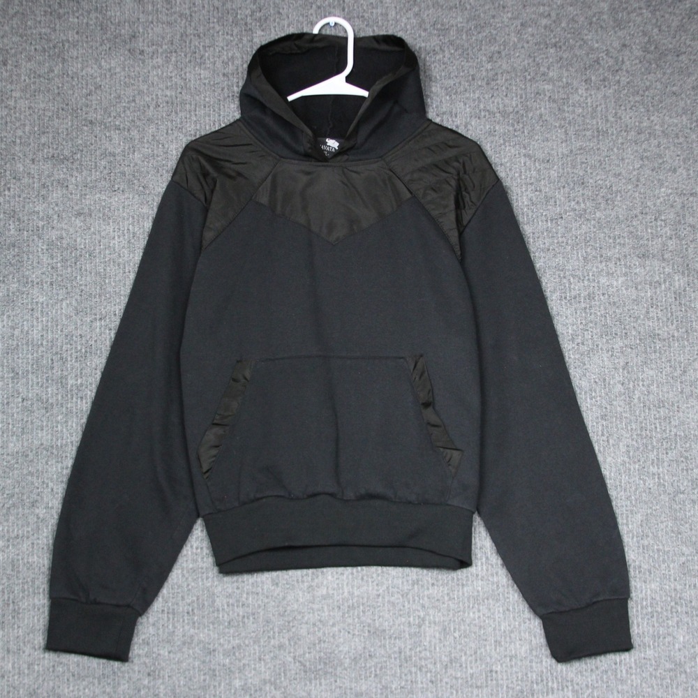 Airavata Hoodie Womens XL Black Pullover Long Sleeve‎ Polyester Casual